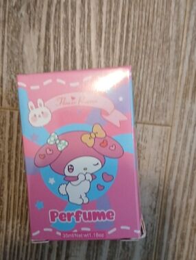 Cute Pink Cartoon Perfume Bottle Packaging